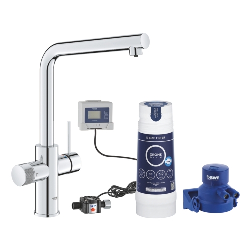 GROHE BLUE PURE MINTA bateria kuchenna stojąca z filtrem S chrom 