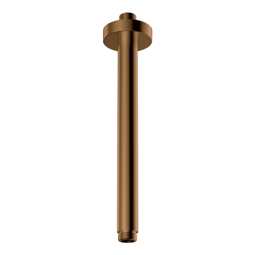 DEANTE CASCADA wylewka sufitowa okrągła 250 mm brąz szczotkowany