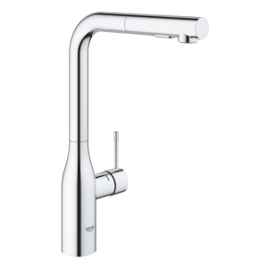 GROHE ESSENCE bateria kuchenna stojąca z wyciągną wylewką chrom 