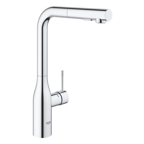 GROHE ESSENCE bateria kuchenna stojąca z wyciągną wylewką chrom 