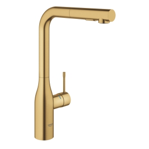 GROHE ESSENCE bateria kuchenna stojąca z wyciągną wylewką brushed cool sunrise