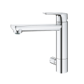 GROHE BAUEDGE jednouchwytowa bateria zlewozmywakowa z zaworem odcinającym do zmywarek chrom