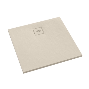 SCHEDLINE PROTOS brodzik kwadratowy 90x90 cm kompozytowy kaszmir struktura