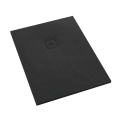 SCHEDLINE PROTOS brodzik prostokątny 80x120 cm kompozytowy czarny struktura