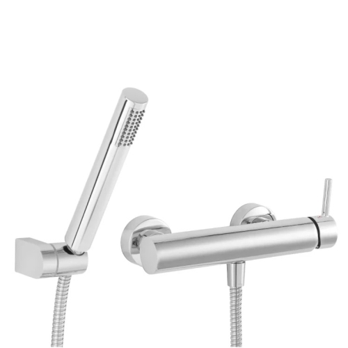 FERRO CIRICULUS bateria natryskowa naścienna chrom