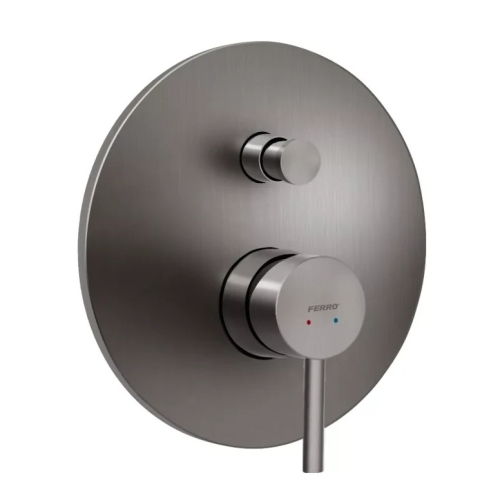 FERRO CIRICULUS bateria natryskowa podtynkowa gun metal
