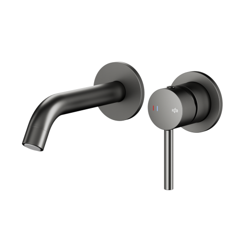 KFA MOZA bateria umywalkowa podtynkowa gun metal grey