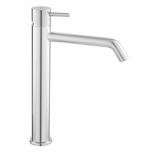 FERRO CIRICULUS bateria umywalkowa stojąca wysoka z korkiem klik klak chrom