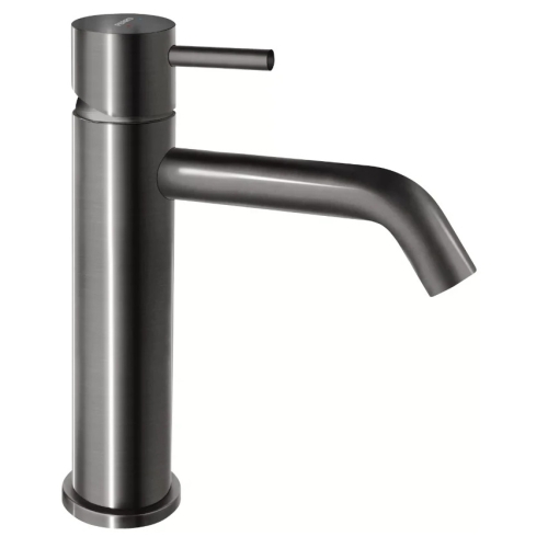 FERRO CIRICULUS bateria umywalkowa stojąca z korkiem klik klak gun metal