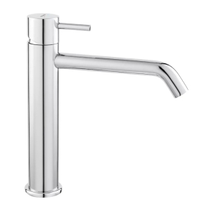 FERRO CIRICULUS bateria umywalkowa stojąca z korkiem klik klak chrom