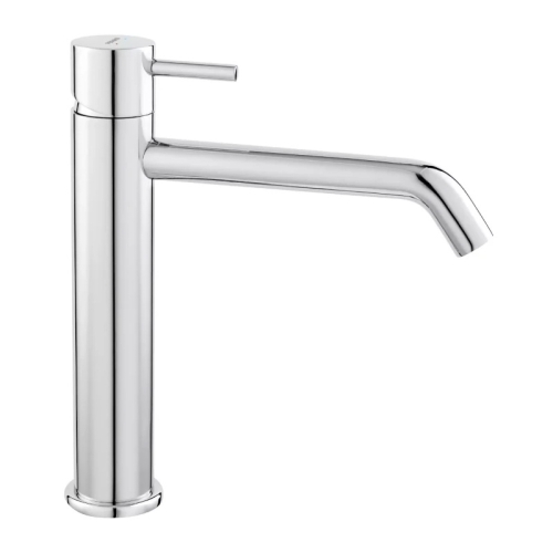 FERRO CIRICULUS bateria umywalkowa stojąca z korkiem klik klak chrom