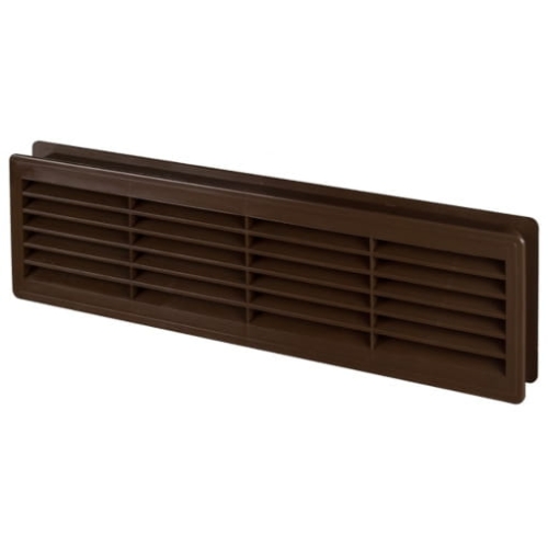 AWENTA Kratka wentylacyjna drzwiowa brązowa T15K50