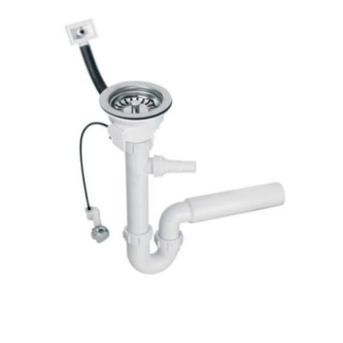 MCALPINE syfon zlewozmywakowy rurowy HC7+PUFS113R-CP