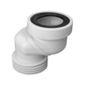 MCALPINE przyłącze kanalizacyjne, krótkie 80mm WC-LO-8