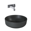 ELITA LORCA umywalka nablatowa 42 cm, anthracite matt