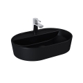 ELITA BABETTE umywalka nablatowa 62 cm, black matt