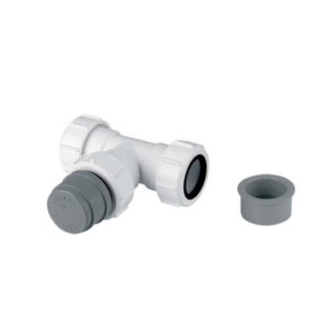 MCALPINE zawór napowietrzający kanalizacyjny trójnik z wyjściami 50mm VP50T