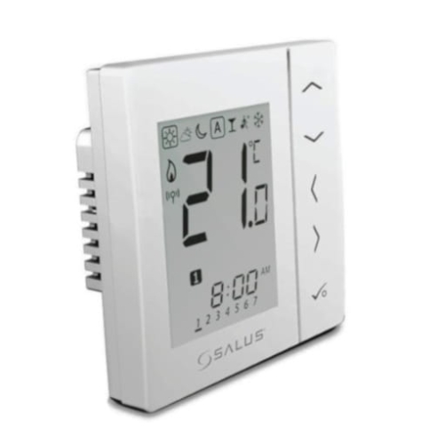 SALUS przewodowy, cyfrowy regulator temperatury VS30W