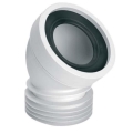 MCALPINE przyłącze kanalizacyjne, krótkie 180mm WC-CON16