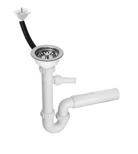 MCALPINE syfon zlewozmywakowy rurowy HC7+FSW50PDR