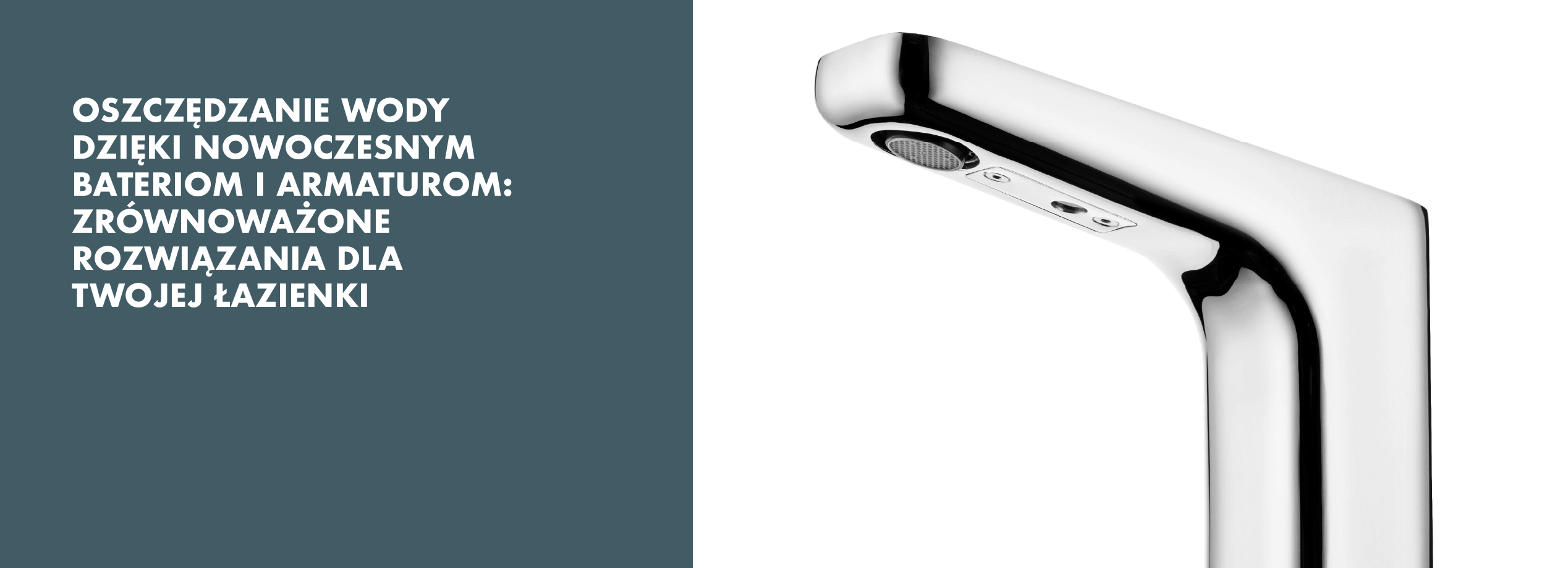 Oszczędzanie wody dzięki nowoczesnym bateriom